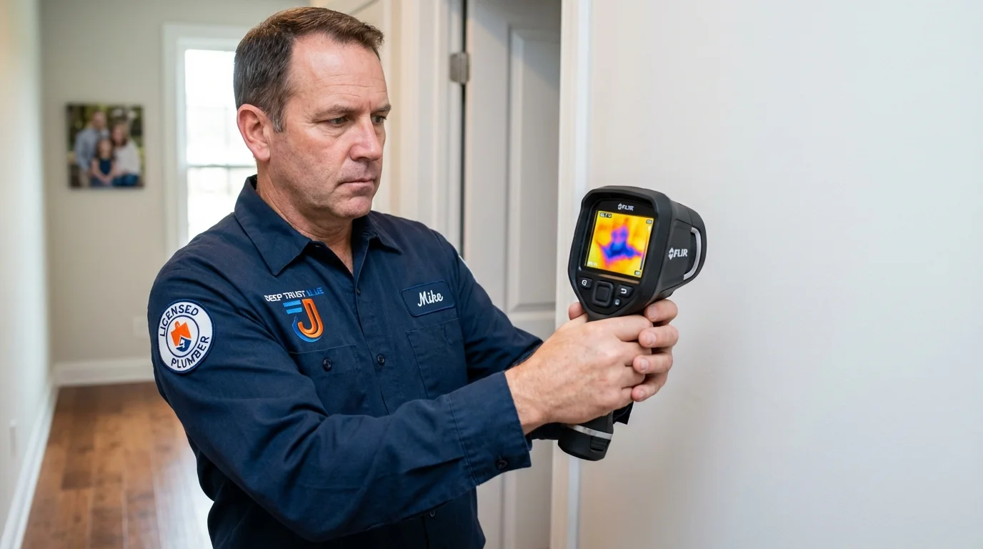 Thermal imaging leak detection by Johns Plumbing LLC in Rio Rico